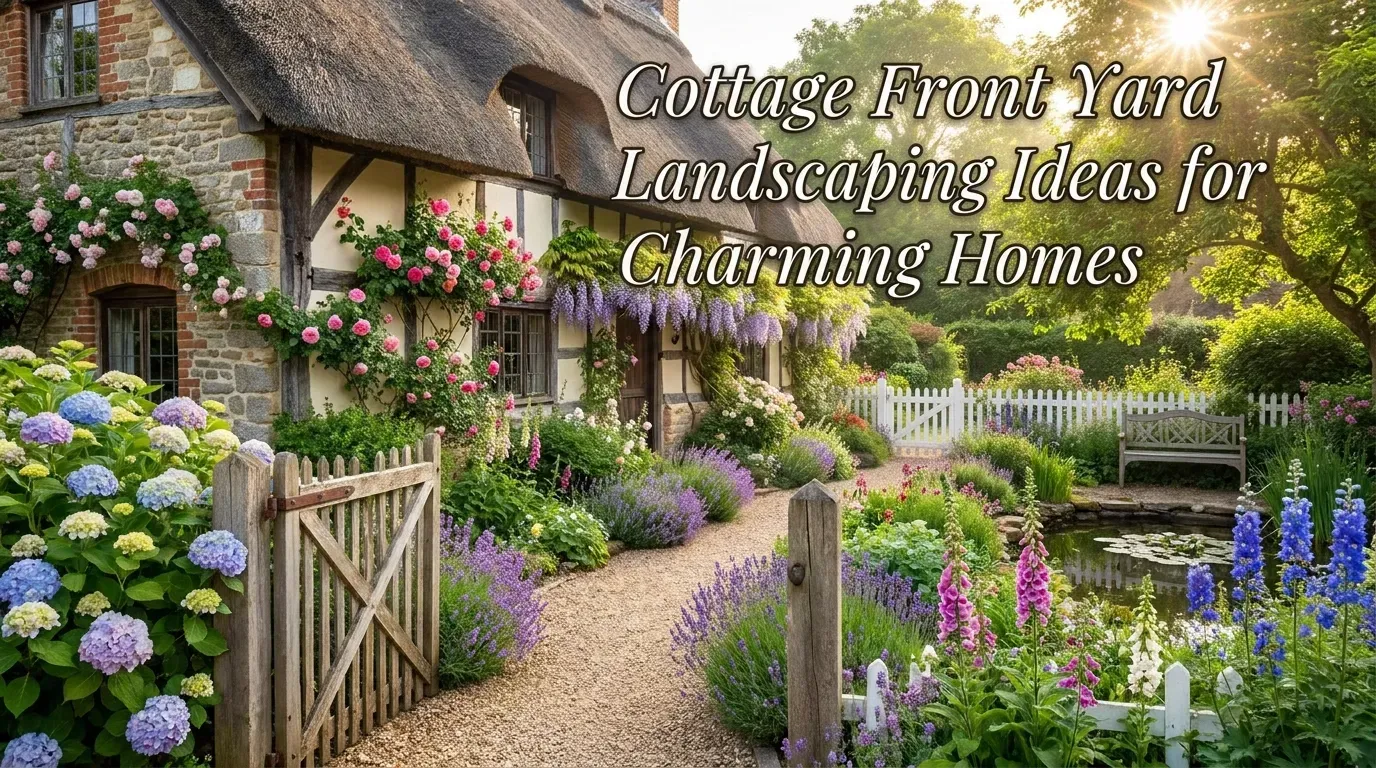 23 Cottage Front Yard Landscaping Ideas for Charming Homes