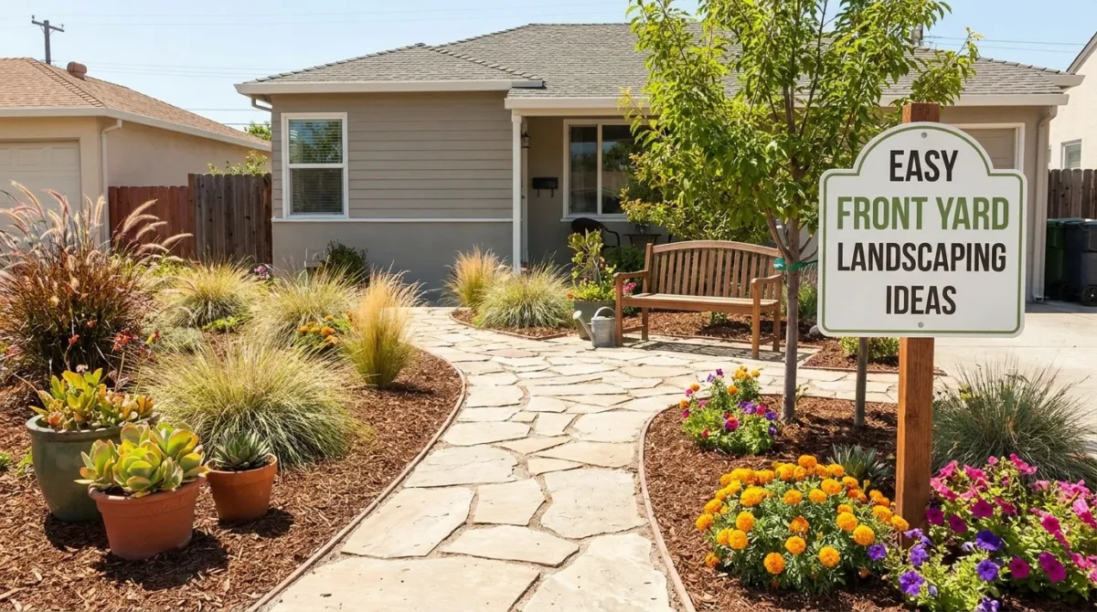 23 Easy Front Yard Landscaping Ideas Perfect for Beginners