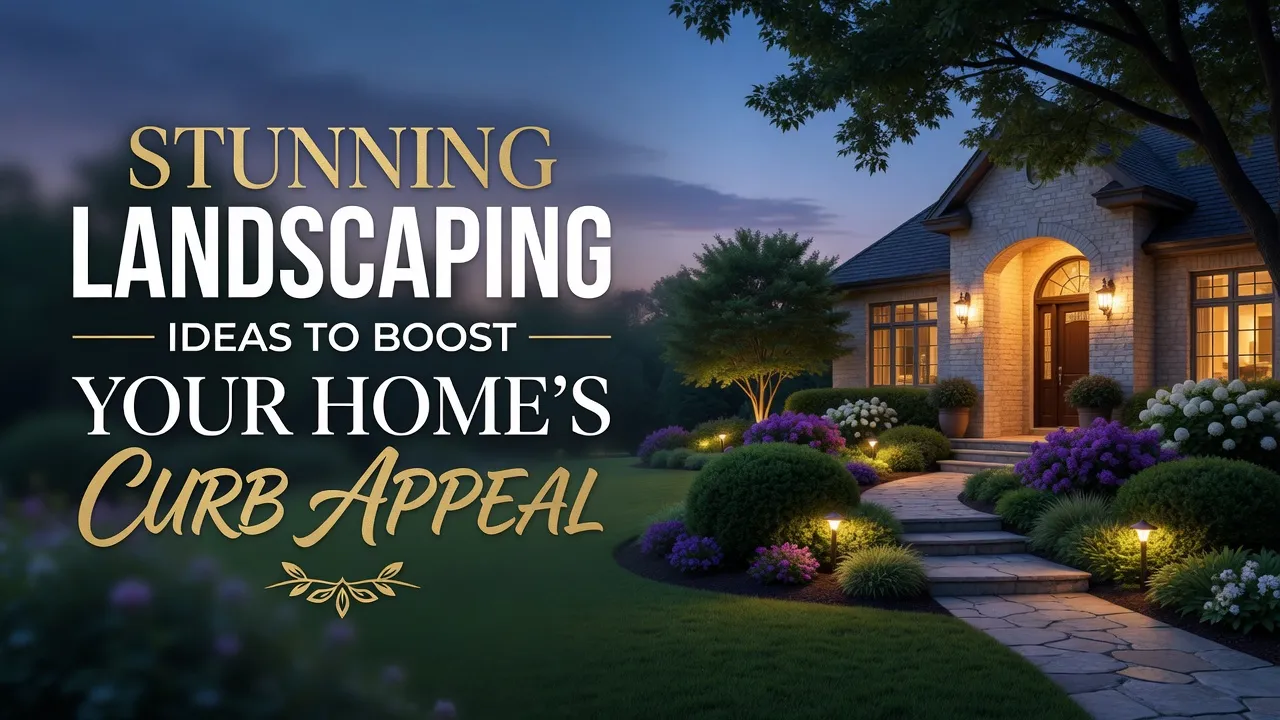 Stunning Landscaping Ideas to Boost Your Home’s Curb Appeal