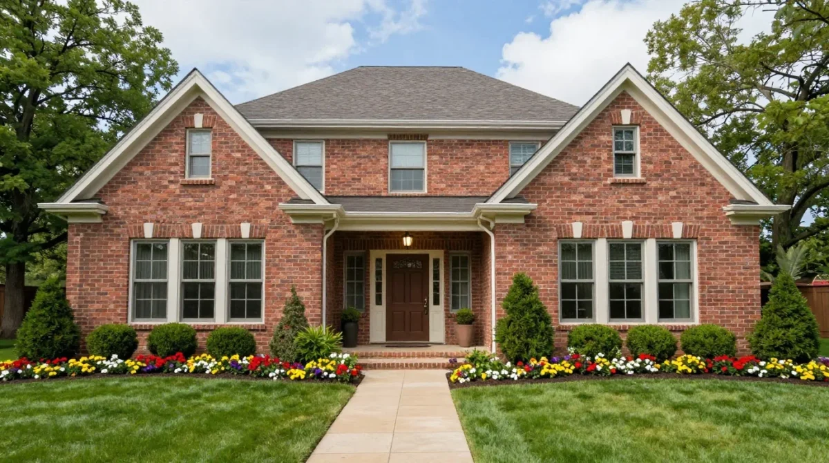 Beautiful Brick House Landscaping Ideas for Stunning Curb Appeal